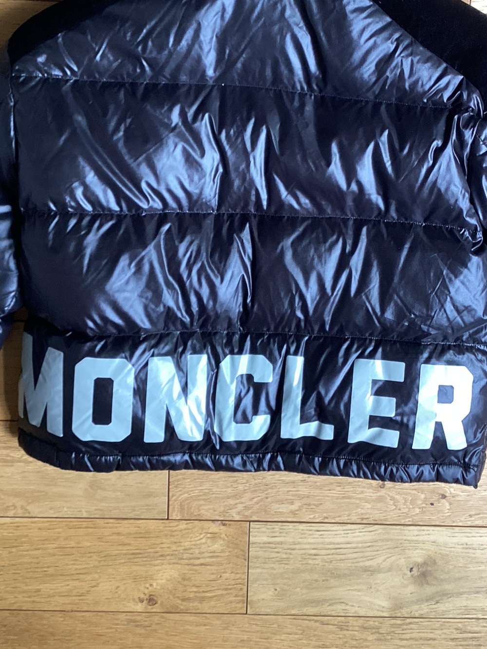 Moncler Black & cream Chouelle down jacket - Picture 12 of 12